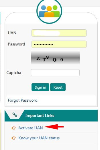 How to activate UAN online in Hindi.