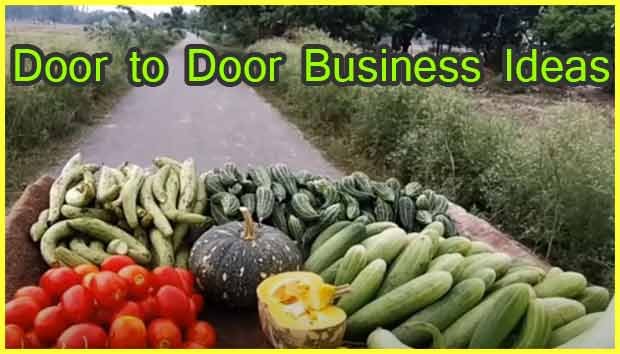 door to door business ideas hindi